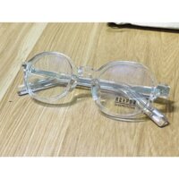 GỌNG KÍNH TRÒN TRONG SUỐT ẢNH THẬT [CÓ SẴN]