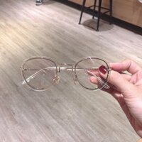 Gọng Kính Trong Suốt Vintage