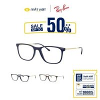 Gọng Kính Unisex RAYBAN 0RX7244, Gọng Kính Cận Chữ Nhật, Gọng Kính Nhựa Cao Cấp, Mắt Kính Mắt Việt