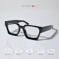 Gọng kính vuông to dày Hàn Quốc, làm nhỏ gọn khuôn mặt T124