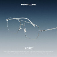 Gọng kính vuông to kim loại D29171 PNSTORE thời trang Hàn Quốc, nam nữ, chống ánh sáng xanh, chống bụi