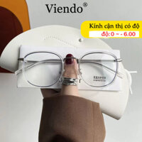 Gọng Mắt Kính Có Độ Nam Nữ VIDNEO Kính Cận Đổi Màu Khi Ra Nắng TR90 Chống Ánh Sáng Xanh Tia UV Thời Trang Cao Cấp