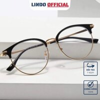 Gọng mắt kính nam nữ D-ZINER kim loại thiết kế thanh mảnh nhẹ nhàng cao cấp KI024