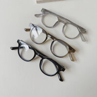 Gọng nhựa tròn nhỏ GM : 2 chấm dọc 80101