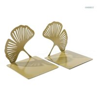 Goo 1 Cặp Đầu Sách Kim Loại Trang Trí Cho Kệ Lá Rỗng Bookend Nút Chặn Sách Cho Trường Học Thư Viện Văn Phòng 124x124x124