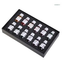 Goo 12 Màu Bút Thư Pháp Mực 12 Chòm Sao Mực Vàng Bột Thủy Tinh Nhúng Bút Mực Đài Phun Nước Bút Viết Chữ Ký Nghệ Thuật