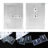 Goo 20x Gói Thư Mục Nhựa Ví A 6 Thư Mục Tập Tin Tổ Chức Popper Ví