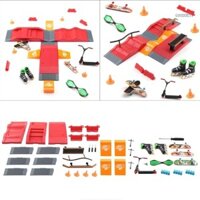 Goo 52 Bộ Ngón Tay Bộ Đồ Chơi Mini Ván Trượt Chuyên Nghiệp Ramp Chuyển Động Tự Do Trượt Cho Ngón Tay Đồ Chơi Bàn Trượt Trò Chơi