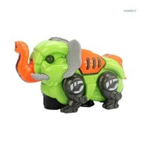 Goo Tương Tác Voi Đồ Chơi Âm Nhạc Xe Điện Đồ Chơi Bé Bò Đồ Chơi Học Tập