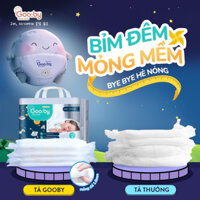 (GOOBY ĐÊM) Bỉm chuyên đêm Gooby Premium siêu thấm hút M32/L28/XL26/XXL24