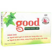 Good Đông Dược Việt, hỗ trợ giúp bổ gan thận, mạnh gân cốt, hỗ trợ giảm acid uric trong máu