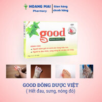 Good Đông Dược Việt, hỗ trợ giúp bổ gan thận, mạnh gân cốt, hỗ trợ giảm acid uric trong máu,  ( Hộp 3 vỉ x 10 viên )