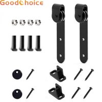 【Good】Door Hardware Kit Barn Cabinet End Caps Floor Guide Hardware Mini Roller