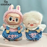 Goodeal 17cm labubu búp bê Quần Áo Thiên Thần cupid phù hợp với món quà của cô gái