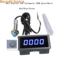 【Good】LED Tachometer 4Bit Digital Electric Supplies Hall Proximity Inspection