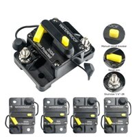 【Good】Waterproof Circuit Breaker 12V-48V DC 30-300 Amp Auxiliary DC Electrical