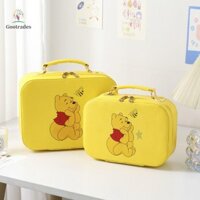 Googades Hoạt Hình Trang Điểm Vali Túi Dây Kéo Du Lịch Chống Thấm Nước Quế Lưu Trữ Hộp Vệ Sinh Hộp Đựng Mỹ Phẩm Thỏ Hành Lý Nhỏ