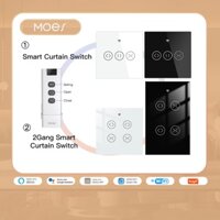 GOOGLE Công TắC ĐiềU KhiểN RèM CửA Thông Minh WiFi Tuya 1 & 2 Cho ĐộNg Cơ ĐiềU KhiểN Từ Xa KèM Phụ KiệN