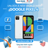 Google Pixel 4 | Hàng Chính Hãng Full Box - Giá Tốt Nhất Tại Sành Mobile