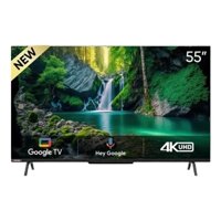 Google Tivi Coocaa 55 inch UHD 4K 55Y73 điều khiển giọng nói