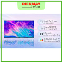 Google Tivi iFFALCON 4K 55 inch 55U62(CHỈ GIAO HCM)