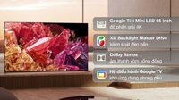 Google Tivi Mini LED Sony 4K 65 inch XR-65X95K