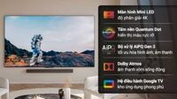 Google Tivi MiniLed QLED TCL 4K 75 inch 75C845
