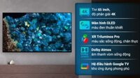 Google Tivi OLED Sony 4K 65 inch XR-65A80L