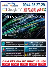 Google Tivi OLED Sony 4K 77 inch XR-77A95L MỚI 2023