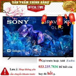 Google Tivi OLED Sony 4K 77 inch XR-77A80K