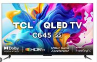 Google Tivi QLED TCL 4K 55 inch 55C645 Giá Rẻ Nhất hà Nội