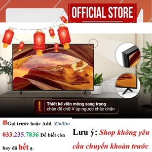 Google Tivi Sony 4K 43 inch KD-43X77L