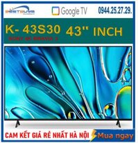 Google Tivi Sony 4K 43 inch K-43S30 [2024]