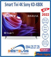 Google Tivi Sony 4K 55 inch KD-55X85K Mới 2022