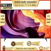 Google Tivi Sony 4K Ultra HD 55 inch KD-55X80K - Model 2022 (( sale cực sốc ))   Mới 100%