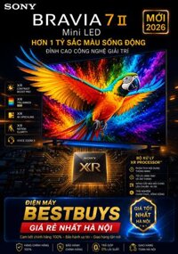 Google Tivi Sony 85 inch Mini Led 4K Bravia 7 II (K-85XR70M2) Mới 2026