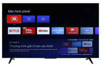 Google Tivi TCL 4K 50 inch 50P635 mới 2022