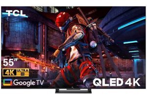 Google Tivi TCL QLED 4K 55 inch 55C745
