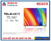 Google TV TCL 4K HDR 55 inch 55P745 Mới 2023