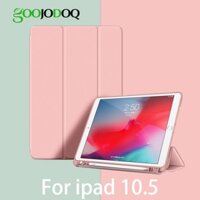 GOOJODOQ Bao Da Máy Tính Bảng Với Giá Đỡ Bút Nhẹ Dành Cho iPad Pro 10.5 / iPad Air 3 2019