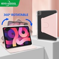 GOOJODOQ Ốp lưng iPad GOOOJodoQ Vỏ xoay 360 độ cho iPad Gen10 Pro 11 Air4 / 5 ​​Gen9 / 8 / 7 10.2 Gen6 / 5