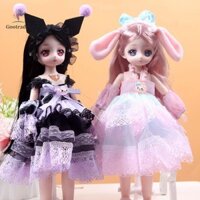 Gootardes Nhiều di chuyển 30cm Bjd Doll Kuromi Quà tặng sinh nhật dễ thương