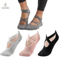 Gootrades 2 Đôi Tất Barre Cotton Một Kích Thước Pilates
