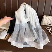 Gootrades Khăn choàng Hijab nữ sang trọng mùa xuân