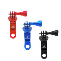 Gopro / insta360oners Snapdragon Camera thể thao Kim loại Xe điện Gương chiếu hậu Giá đỡ cố định