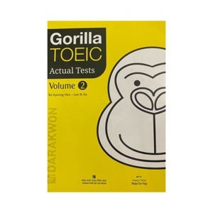 Gorilla TOEIC Actual Tests - Volume 2 (Kèm 1 MP3 CD)