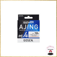 Gosen Answer Ajing PE Line 150m (Available in Various Diameters)