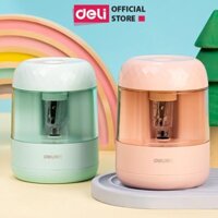 Gọt bút chì điện tự động Deli tiện lợi, an toàn và bảo vệ người dùng, màu sắc hiện đại sang trọng VA100