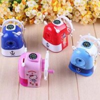 Gọt bút chì quay tay kèm la bàn