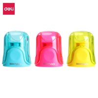 Gọt Chì Mini Deli - Lưỡi Thép Không Gỉ - HồngXanh DươngVàng - Màu Ngẫu Nhiên - ER01000 ER01100 - 1lỗ- 2 cái - ER01000